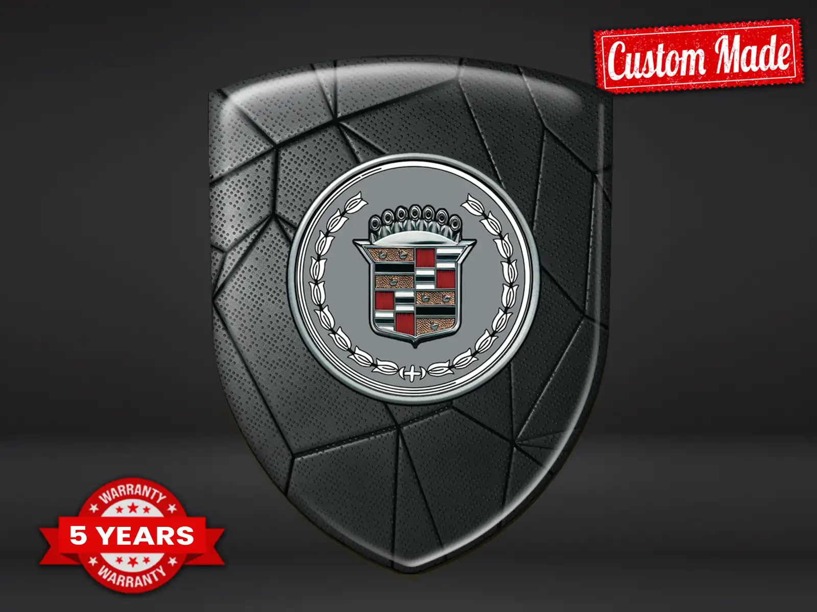 Cadillac Sticker Domes Logo Sport Tuning Racing Abzeichen